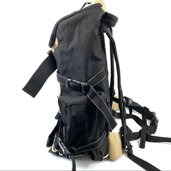 Ripzone Top Loading Lg Backpack - tan & black NWOT - Picture 4 of 14